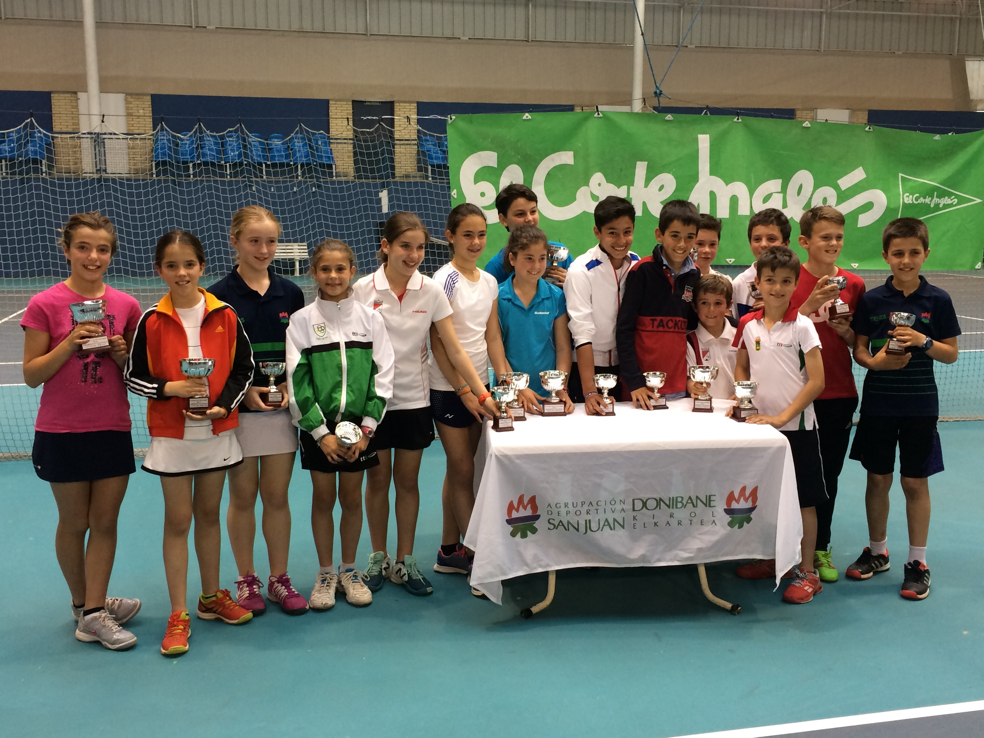 Iker Gaztambide y Saioa Arrieta, campeones del 2&ordm; torneo del 20&ordm; Circuito Alev&iacute;n El Corte Ingl&eacute;s